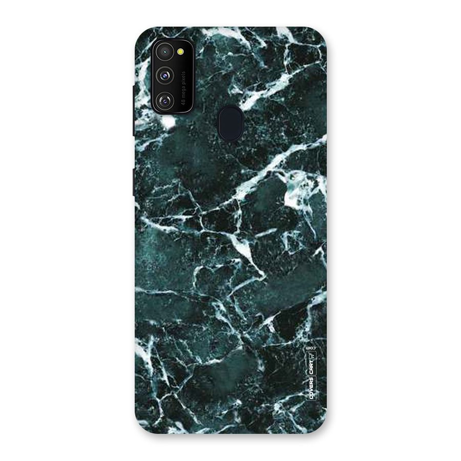 Dark Green Marble Back Case for Galaxy M30s