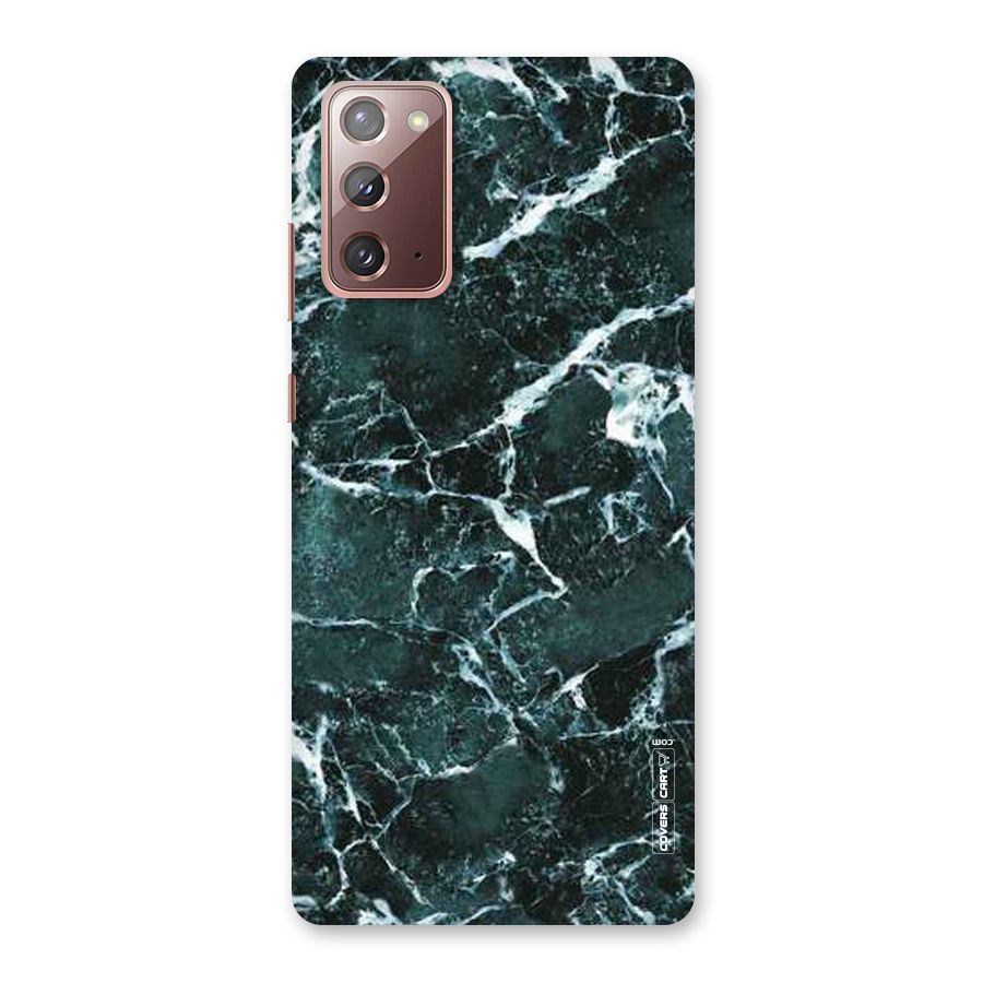 Dark Green Marble Back Case for Galaxy Note 20