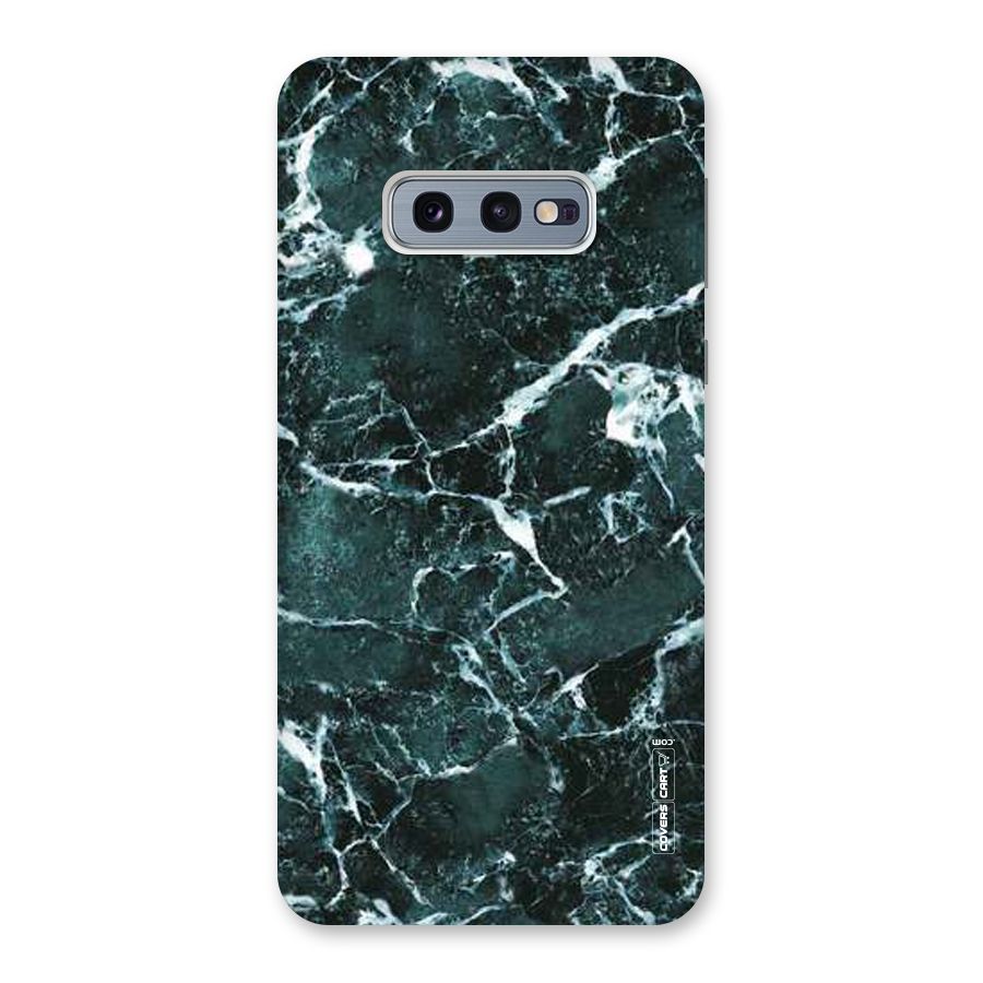 Dark Green Marble Back Case for Galaxy S10e
