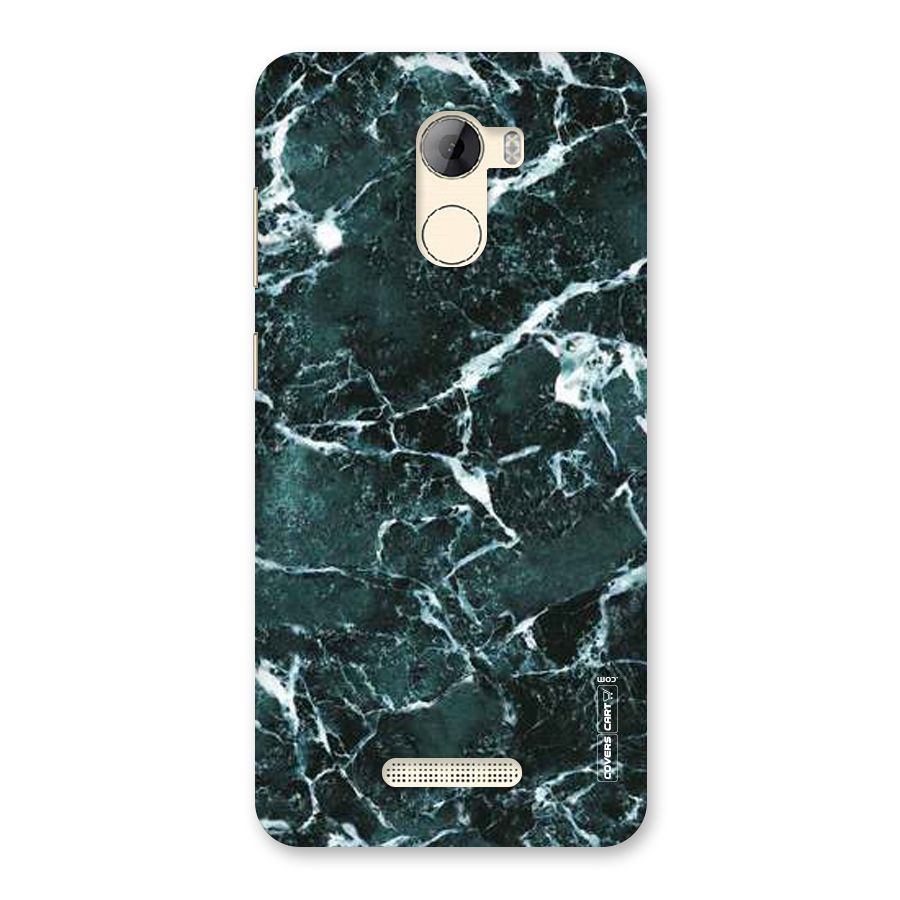 Dark Green Marble Back Case for Gionee A1 LIte