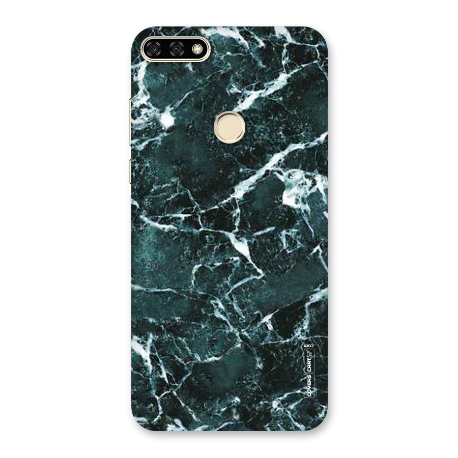 Dark Green Marble Back Case for Honor 7A