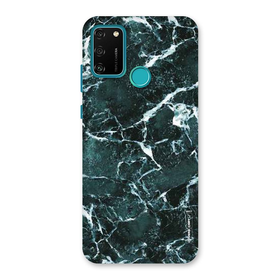 Dark Green Marble Back Case for Honor 9A