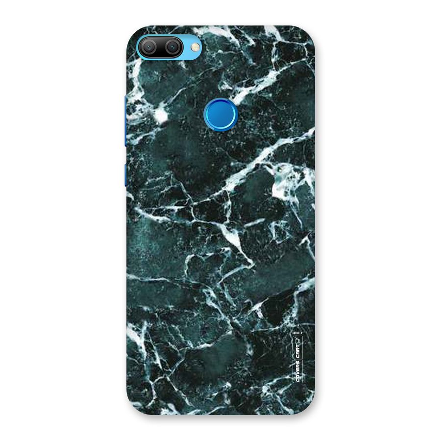 Dark Green Marble Back Case for Honor 9N