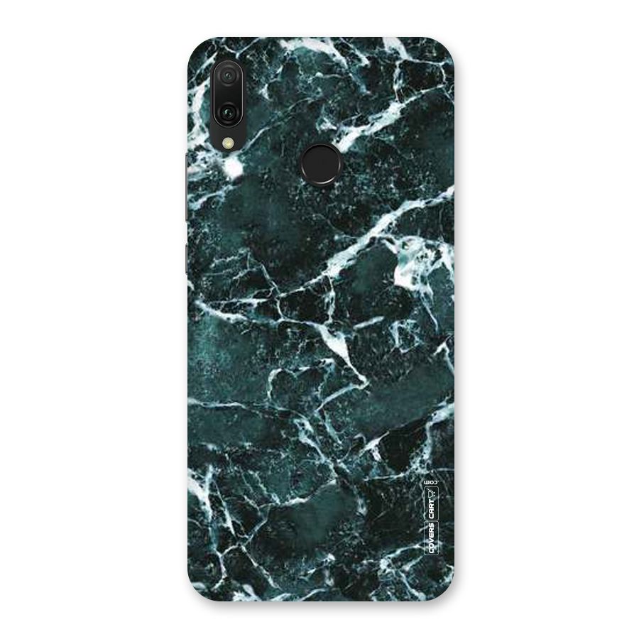 Dark Green Marble Back Case for Huawei Y9 (2019)