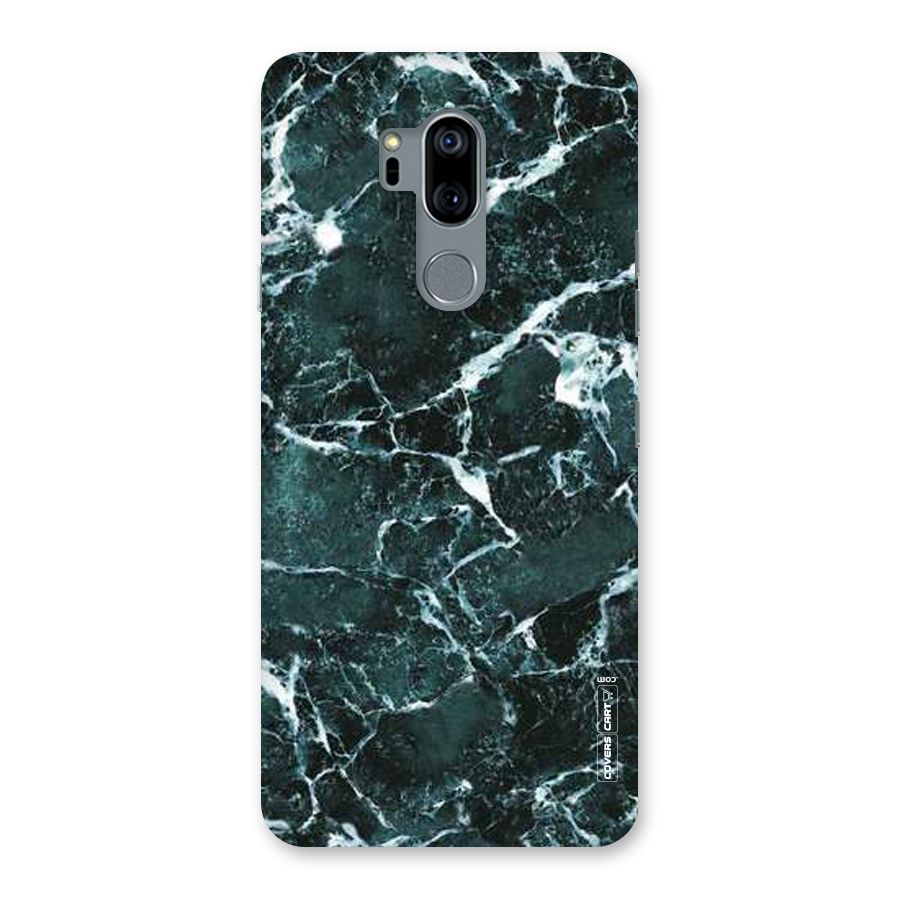 Dark Green Marble Back Case for LG G7