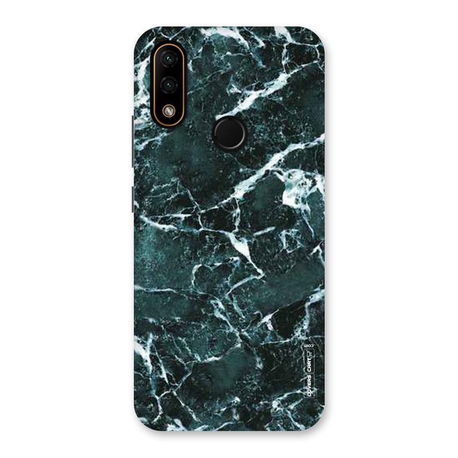 Dark Green Marble Back Case for Lenovo A6 Note
