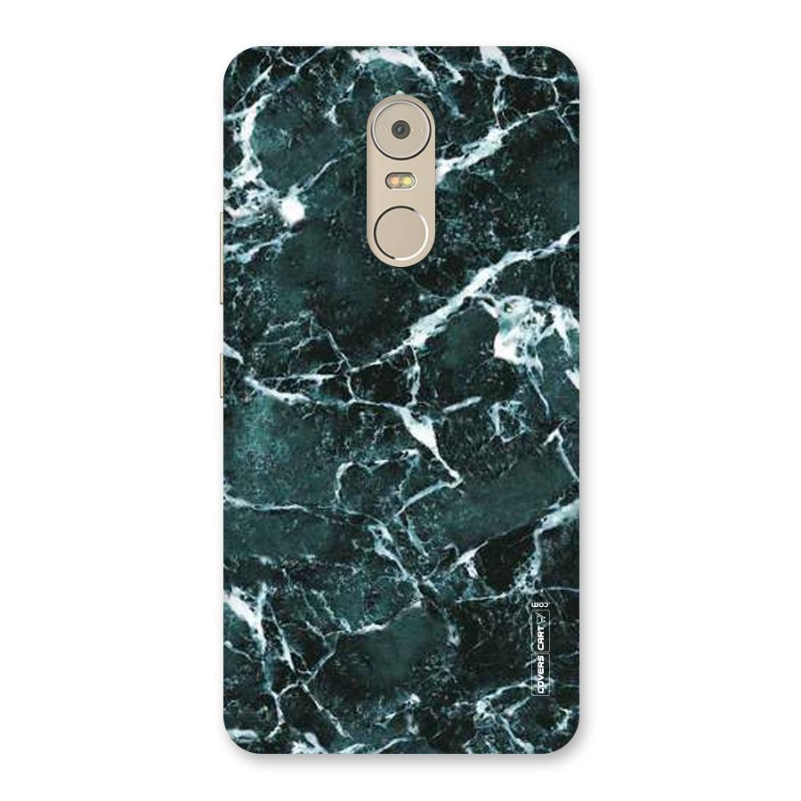 Dark Green Marble Back Case for Lenovo K6 Note