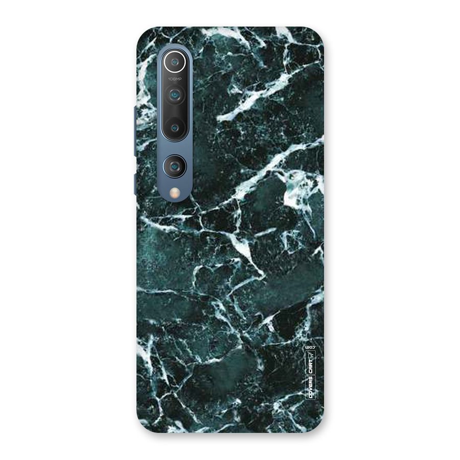 Dark Green Marble Back Case for Mi 10