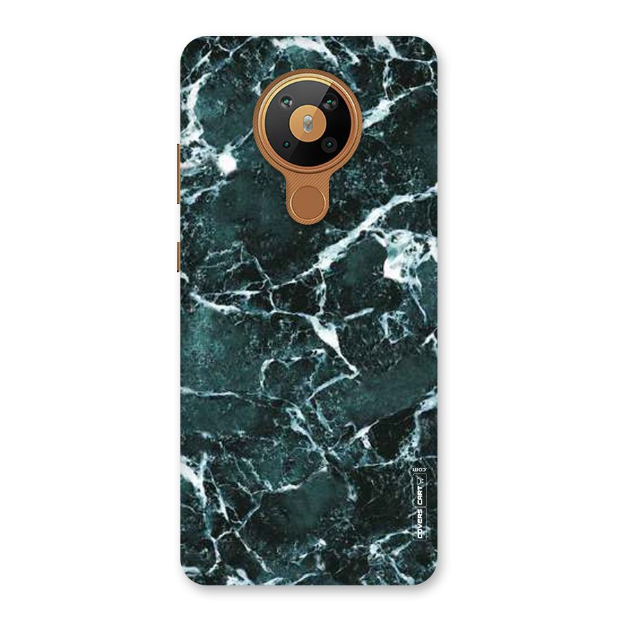 Dark Green Marble Back Case for Nokia 5.3