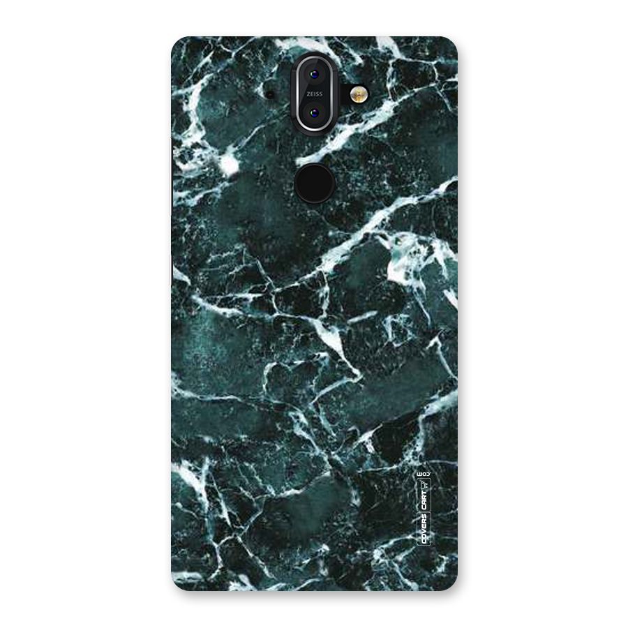 Dark Green Marble Back Case for Nokia 8 Sirocco