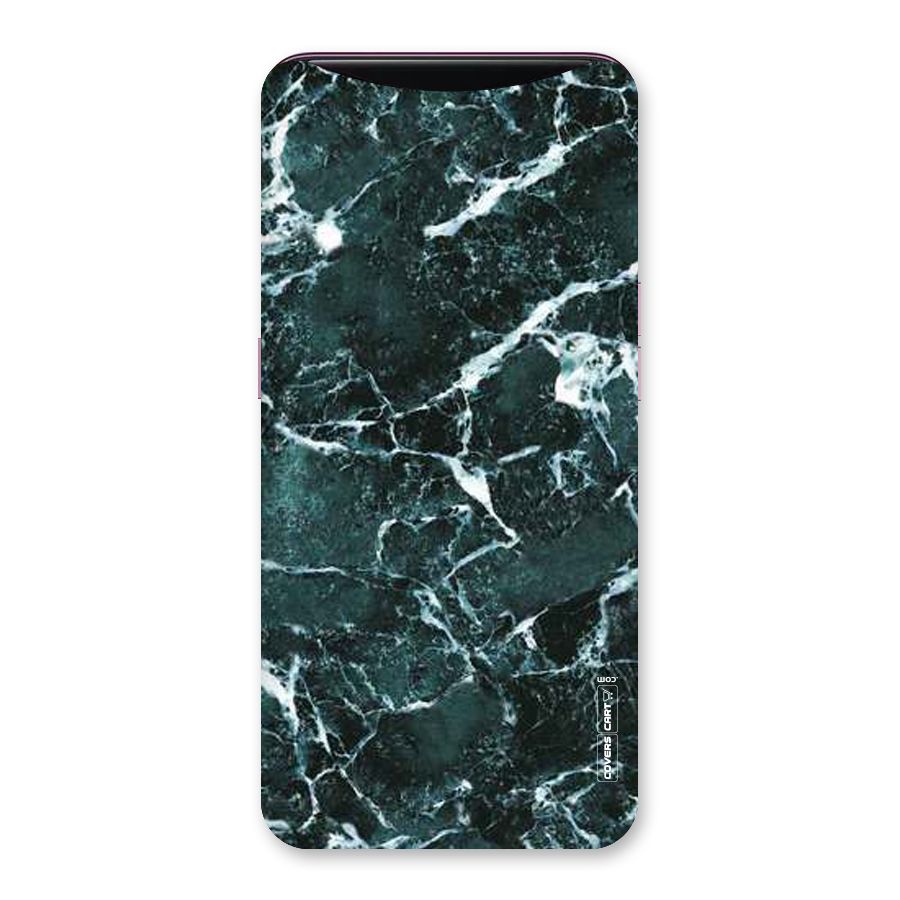 Dark Green Marble Back Case for Oppo Find X