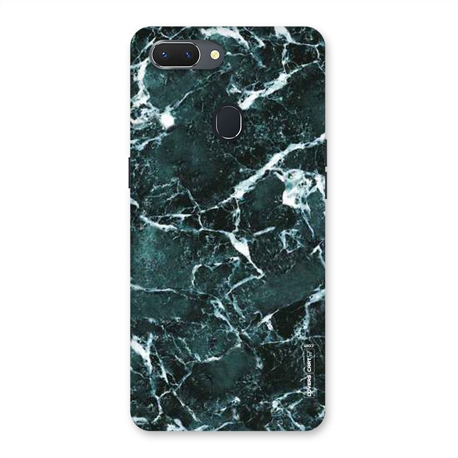 Dark Green Marble Back Case for Oppo Realme 2