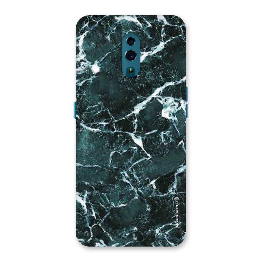Dark Green Marble Back Case for Oppo Reno