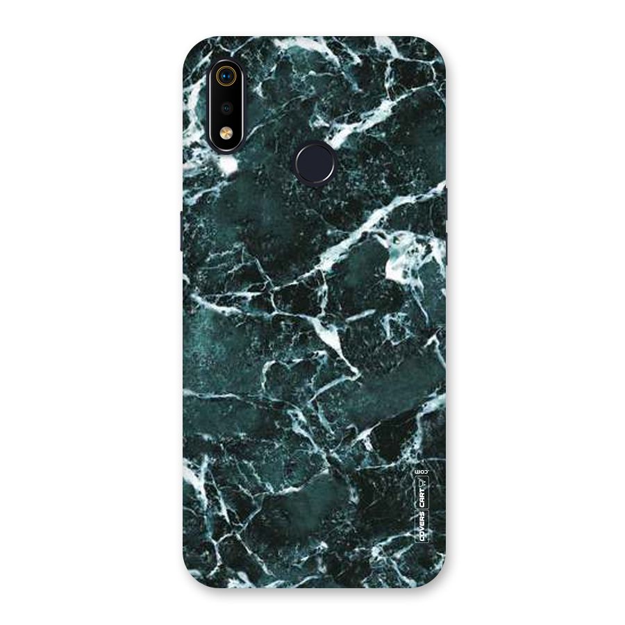 Dark Green Marble Back Case for Realme 3i