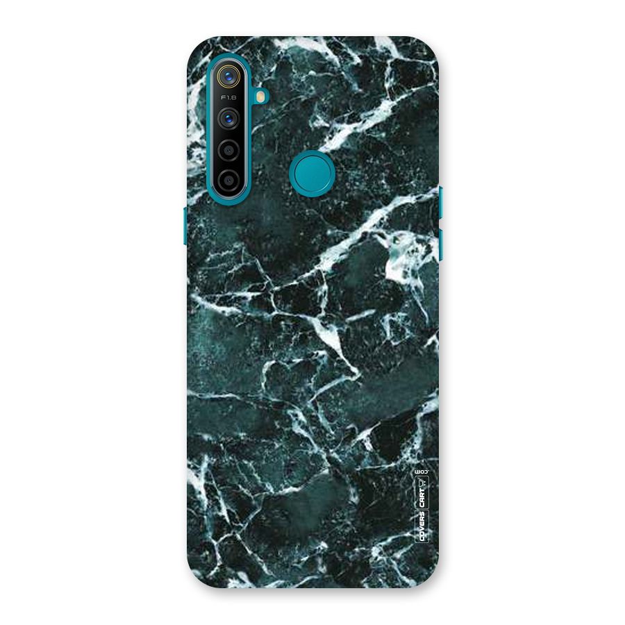 Dark Green Marble Back Case for Realme 5i
