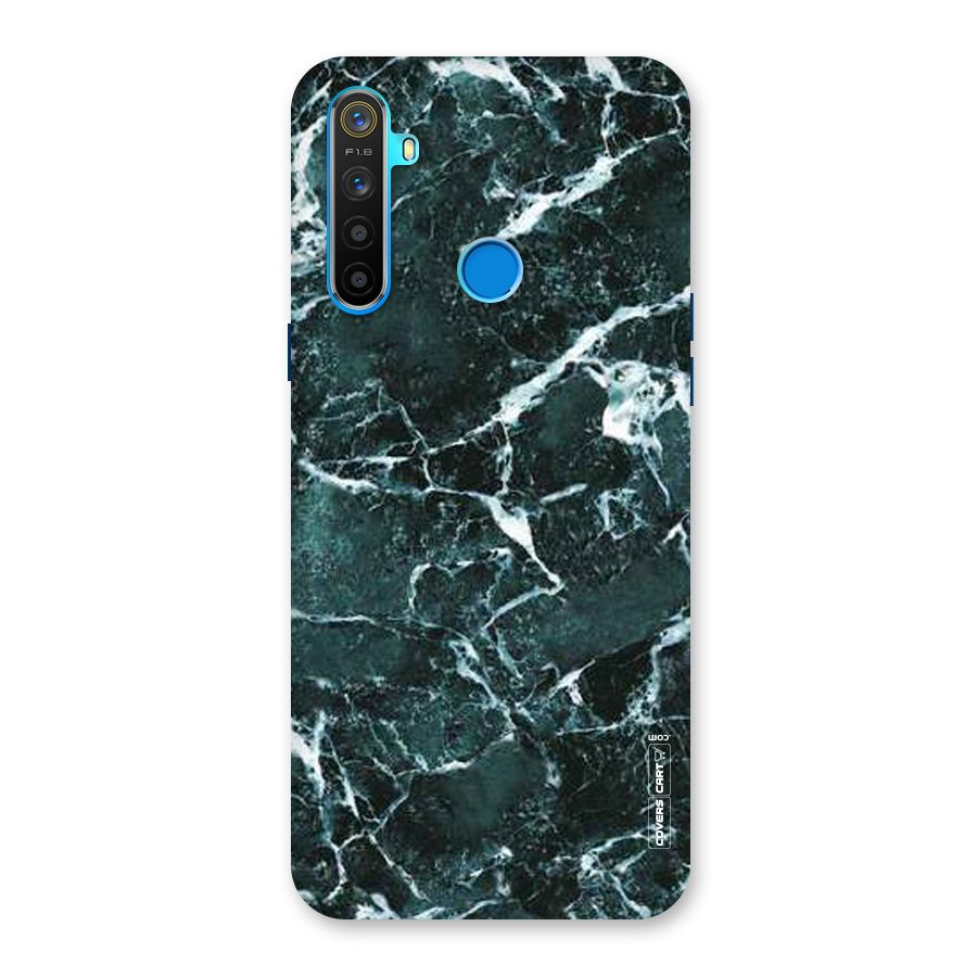 Dark Green Marble Back Case for Realme 5s