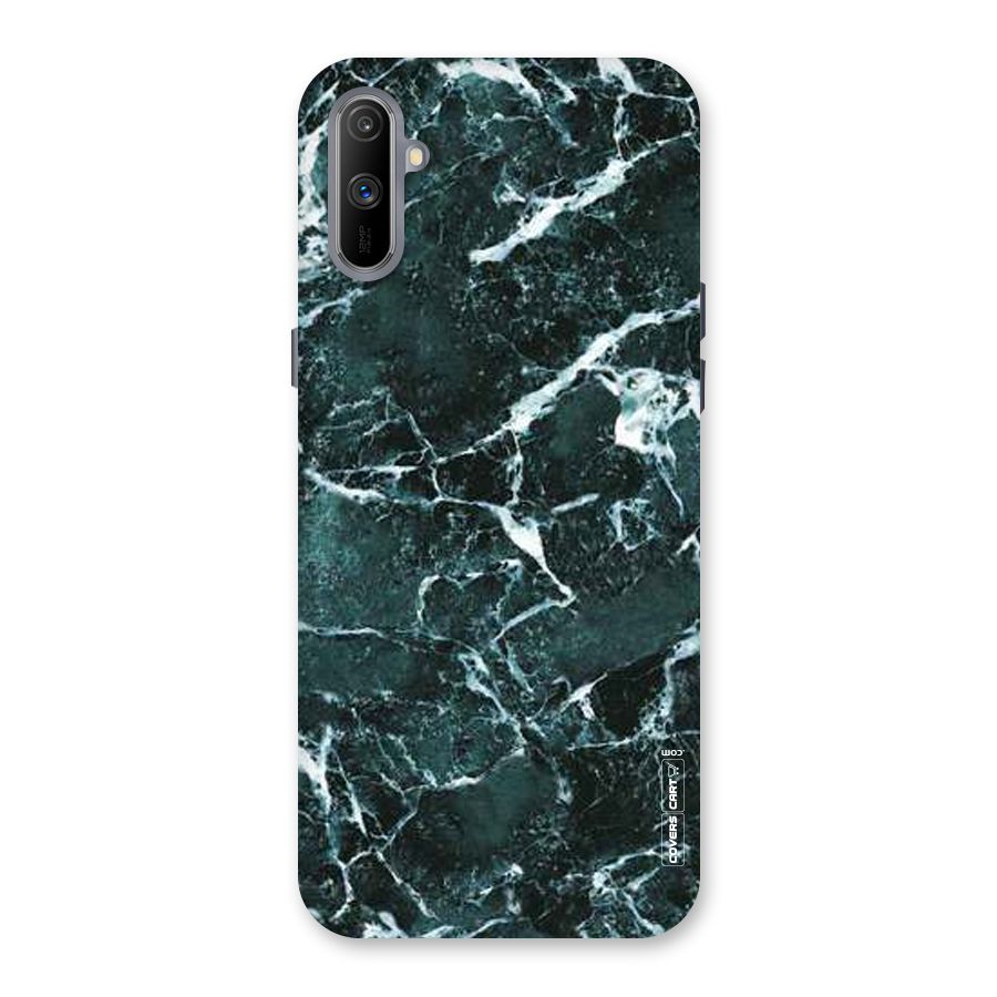 Dark Green Marble Back Case for Realme C3