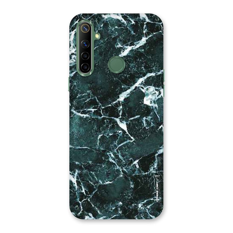 Dark Green Marble Back Case for Realme Narzo 10