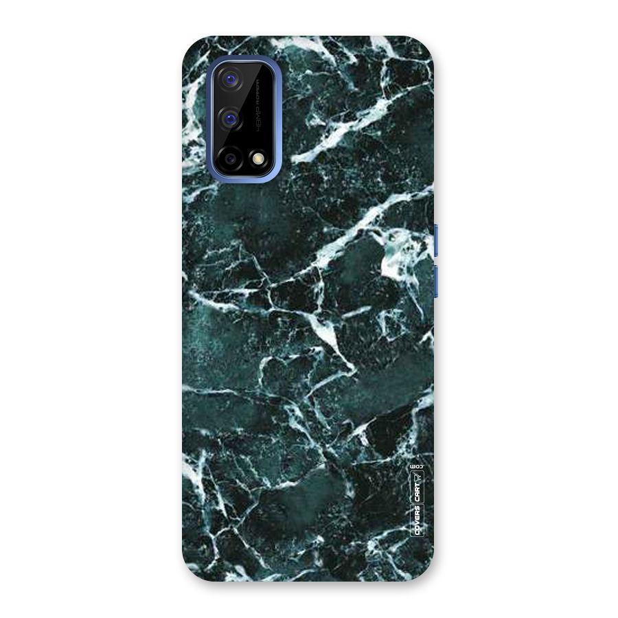 Dark Green Marble Back Case for Realme Narzo 30 Pro