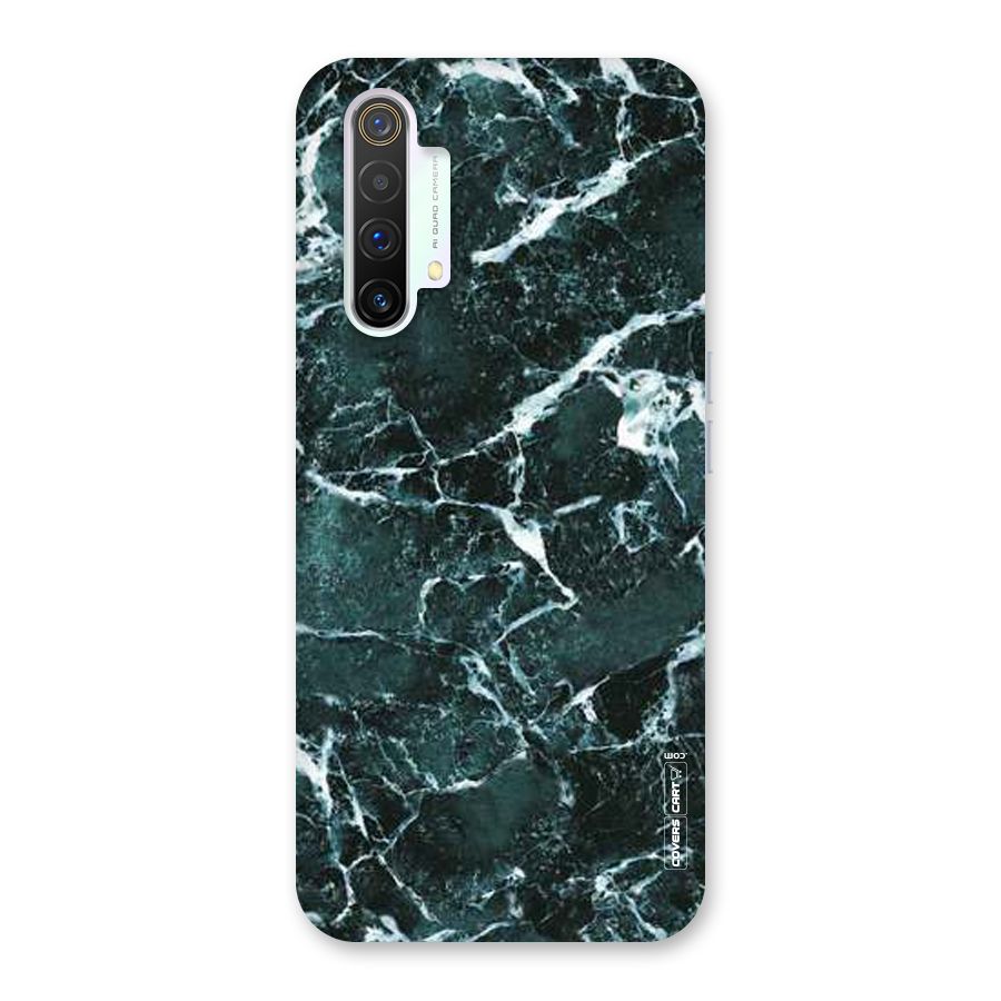 Dark Green Marble Back Case for Realme X3 SuperZoom