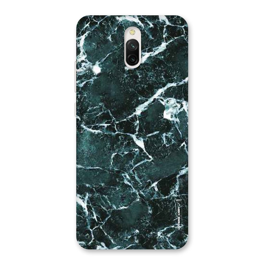 Dark Green Marble Back Case for Redmi 8A Dual