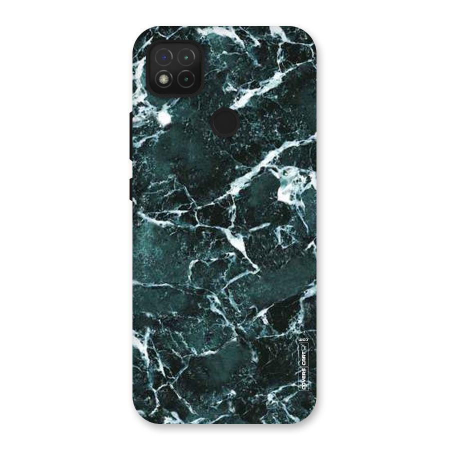 Dark Green Marble Back Case for Redmi 9