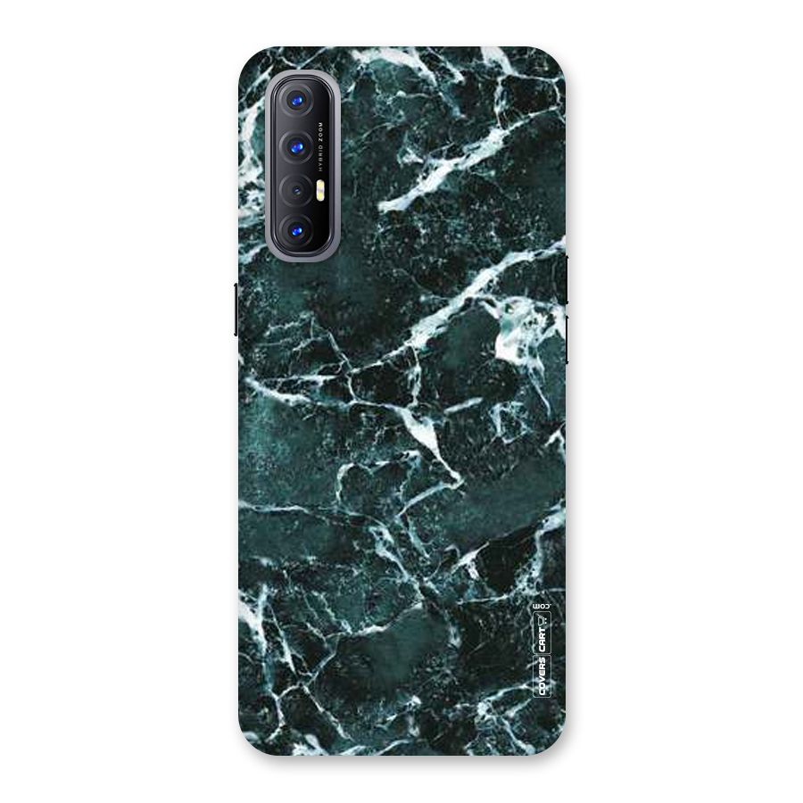 Dark Green Marble Back Case for Reno3 Pro