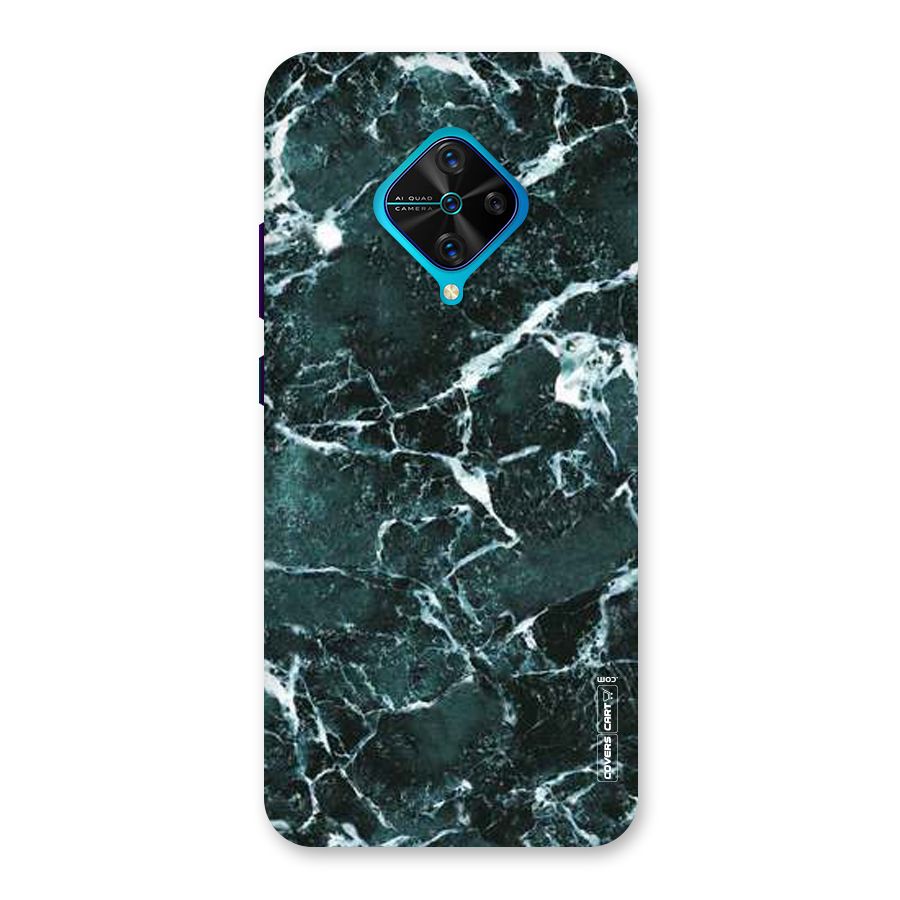 Dark Green Marble Back Case for Vivo S1 Pro