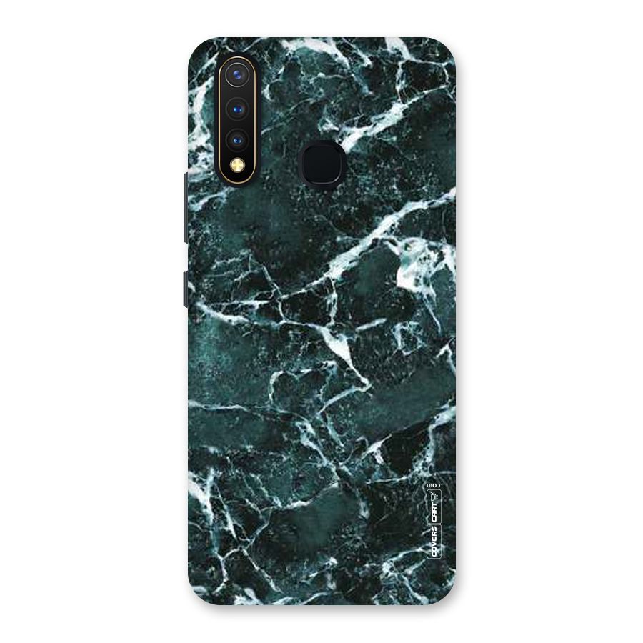 Dark Green Marble Back Case for Vivo U20