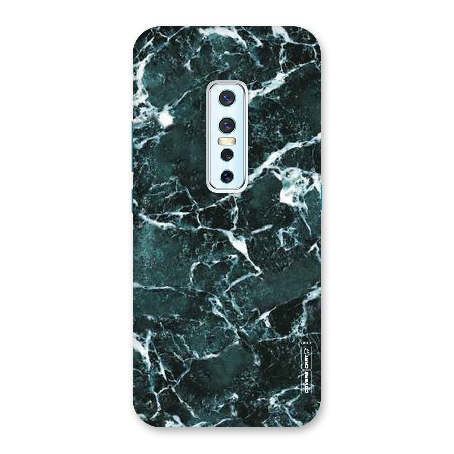 Dark Green Marble Back Case for Vivo V17 Pro
