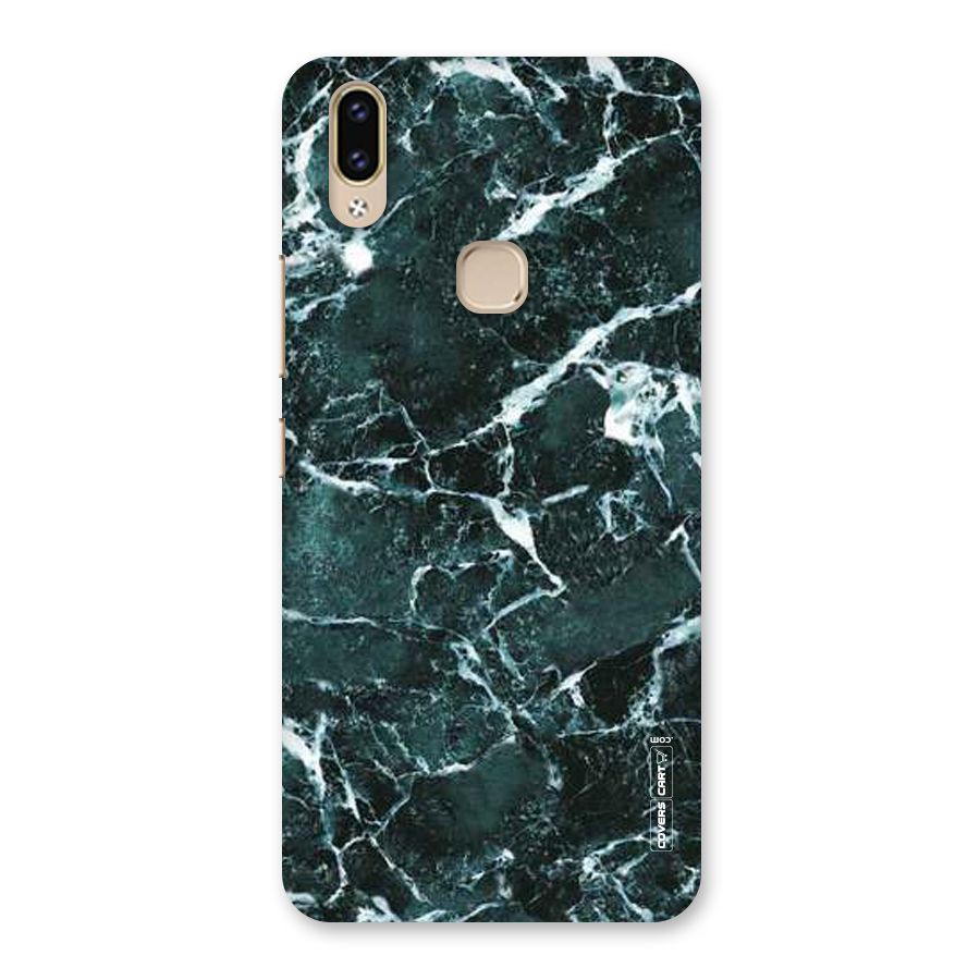 Dark Green Marble Back Case for Vivo V9 Youth