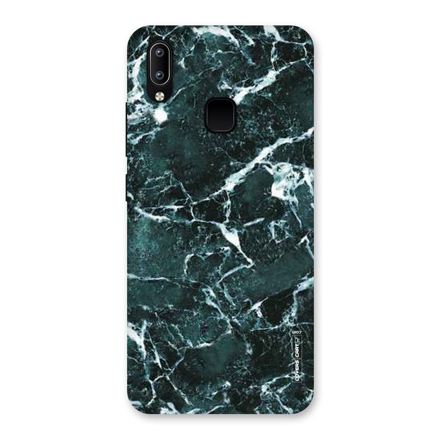 Dark Green Marble Back Case for Vivo Y93