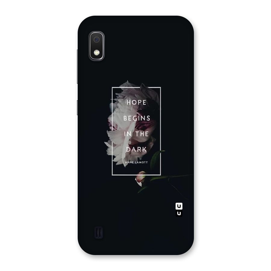 Dark Hope Back Case for Galaxy A10
