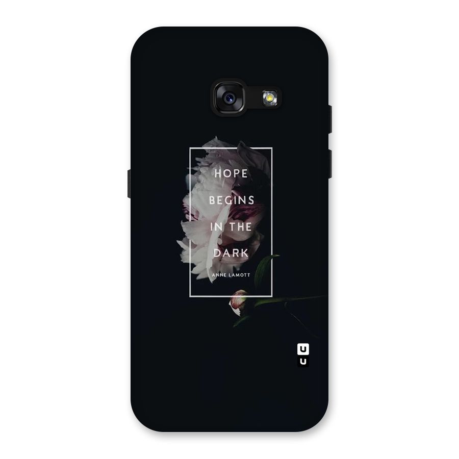 Dark Hope Back Case for Galaxy A3 (2017)