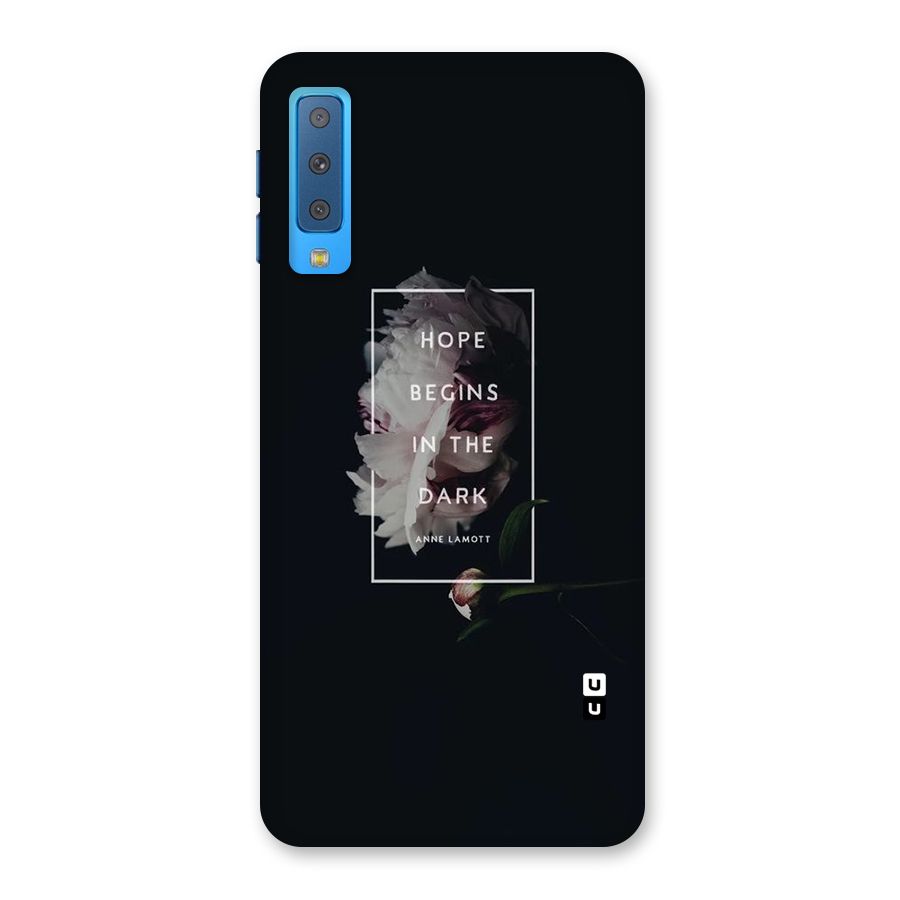 Dark Hope Back Case for Galaxy A7 (2018)
