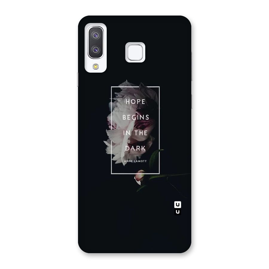 Dark Hope Back Case for Galaxy A8 Star