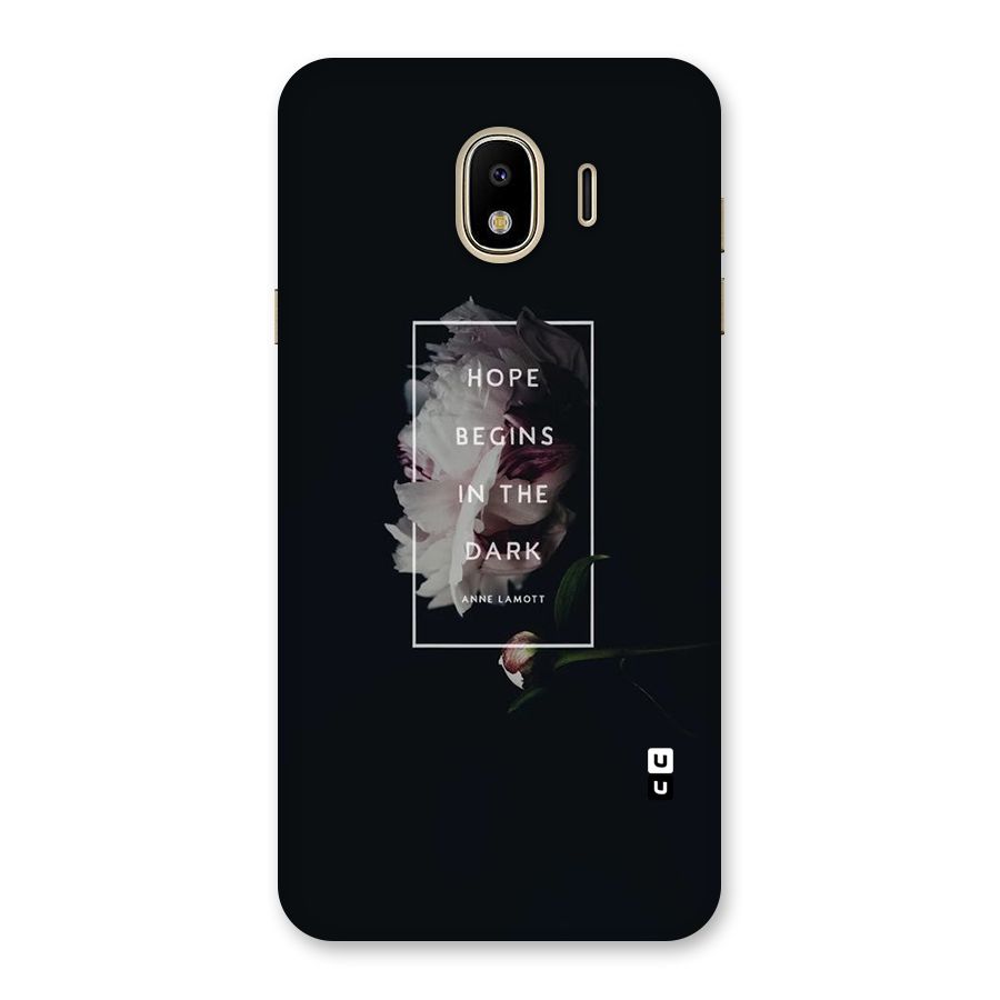 Dark Hope Back Case for Galaxy J4