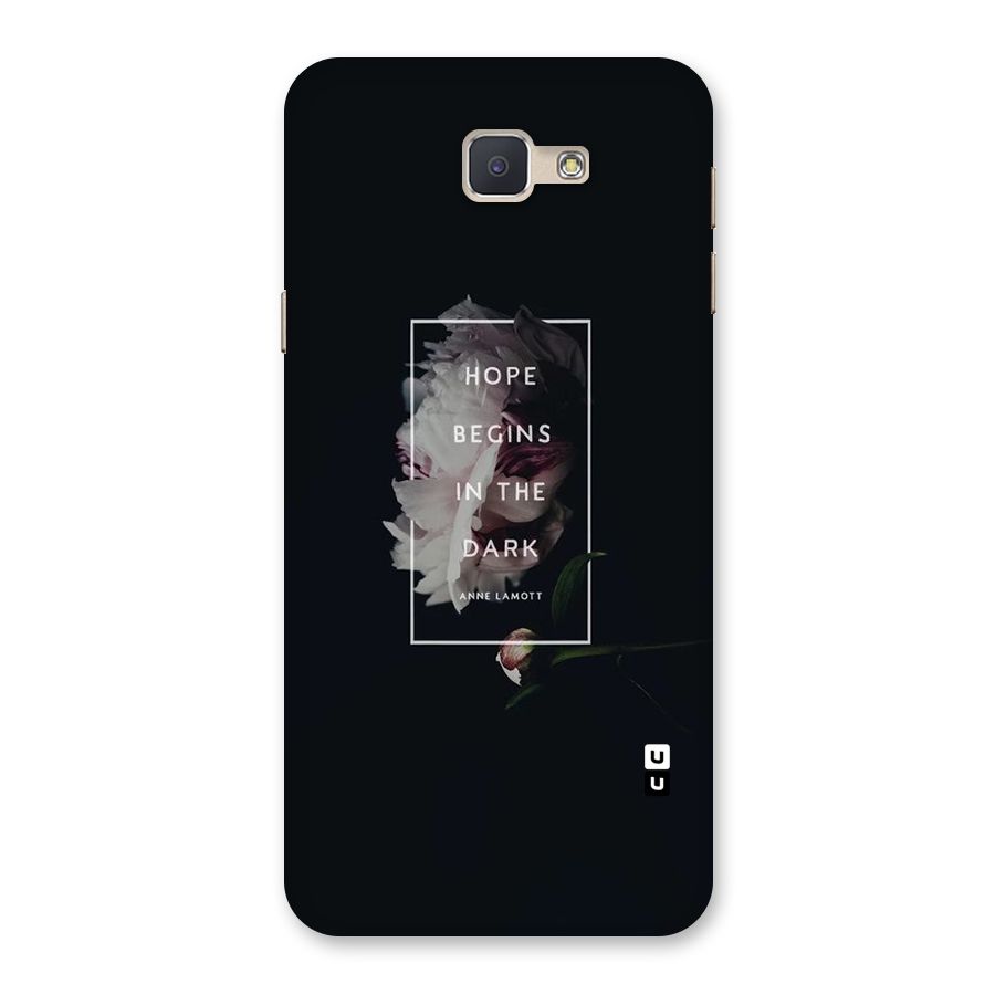 Dark Hope Back Case for Galaxy J5 Prime