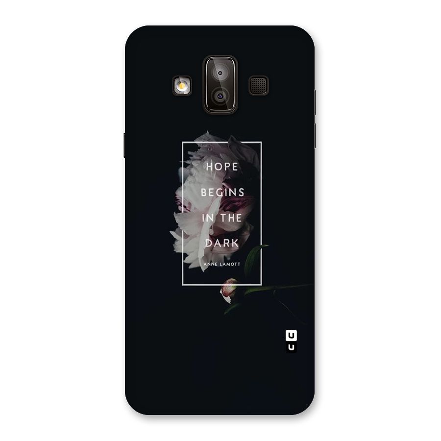 Dark Hope Back Case for Galaxy J7 Duo