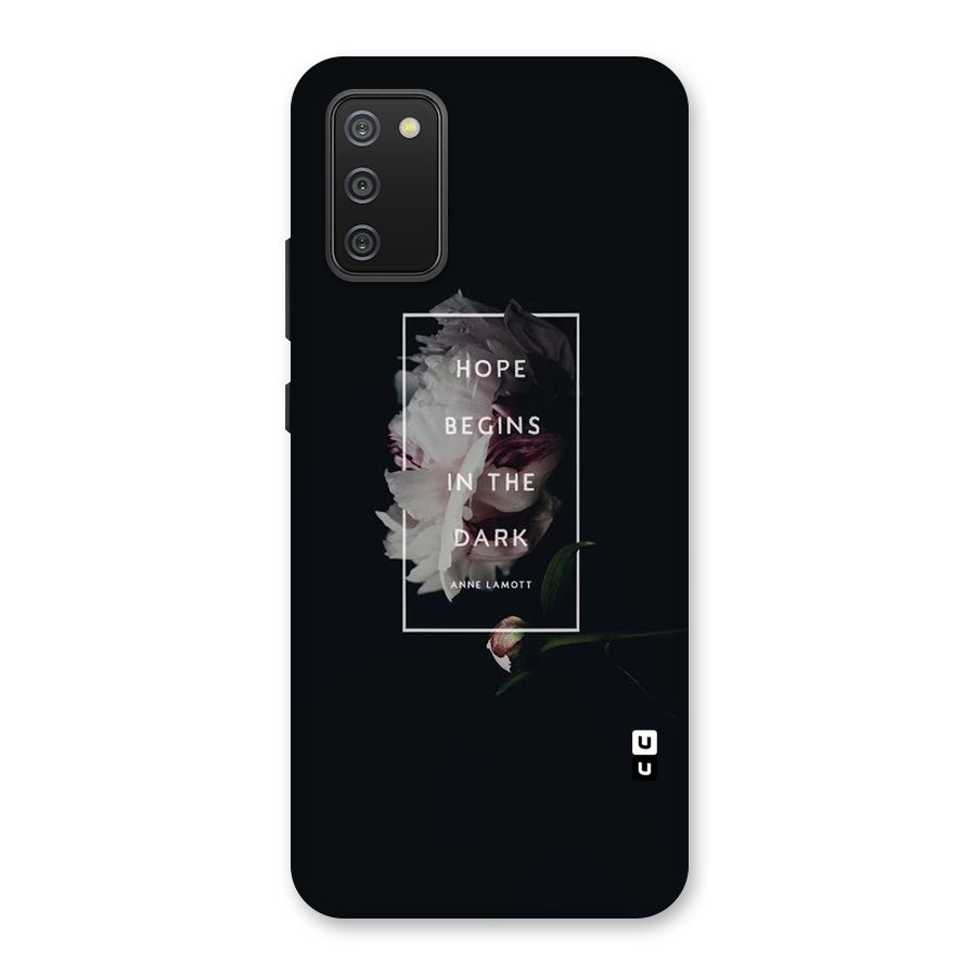 Dark Hope Back Case for Galaxy M02s