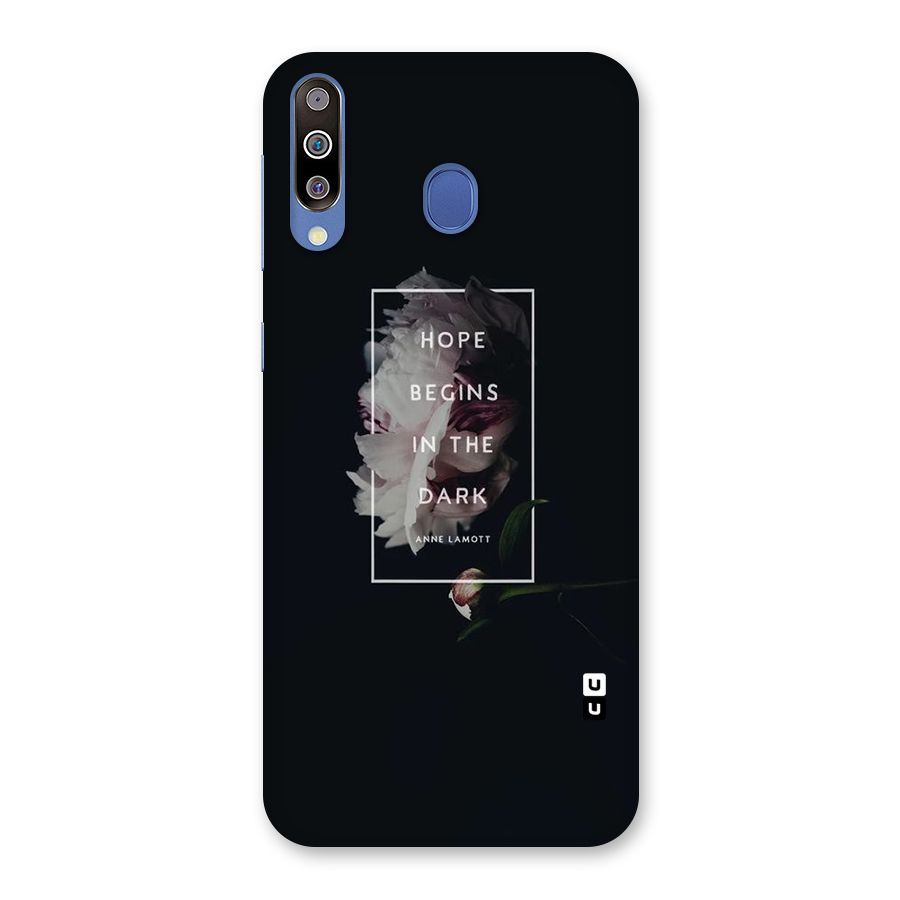Dark Hope Back Case for Galaxy M30