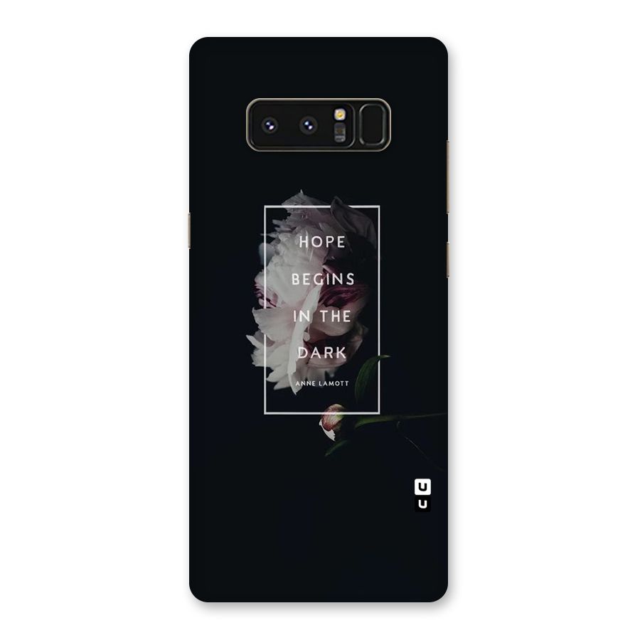 Dark Hope Back Case for Galaxy Note 8