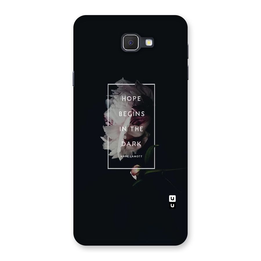 Dark Hope Back Case for Galaxy On7 2016