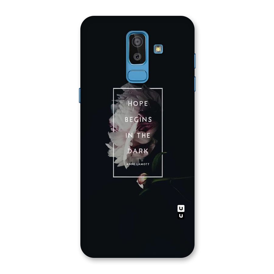 Dark Hope Back Case for Galaxy On8 (2018)