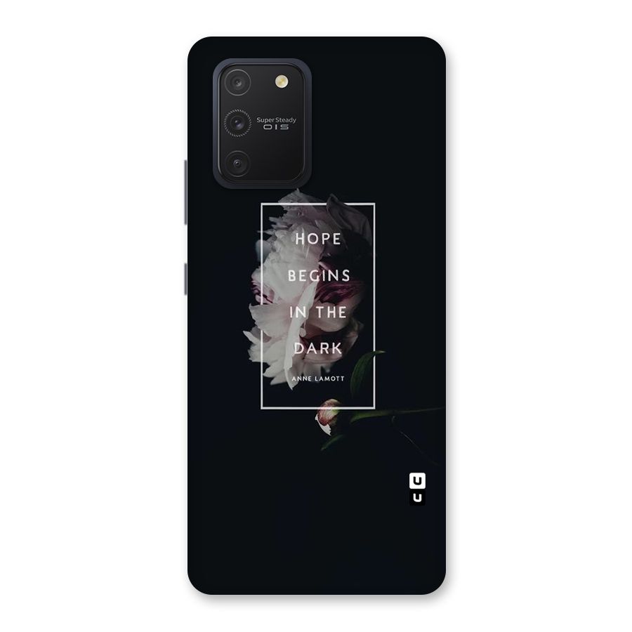 Dark Hope Back Case for Galaxy S10 Lite