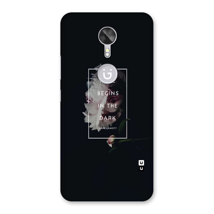 Dark Hope Back Case for Gionee A1