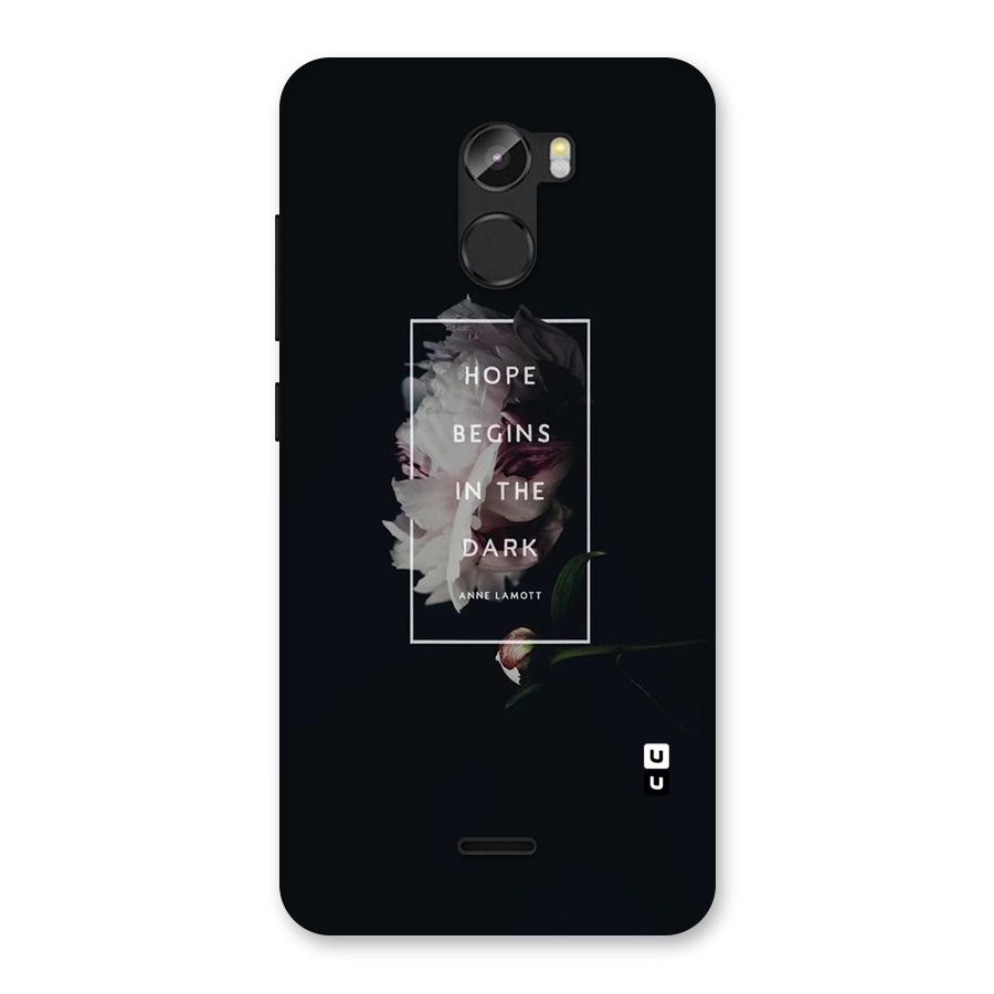 Dark Hope Back Case for Gionee X1