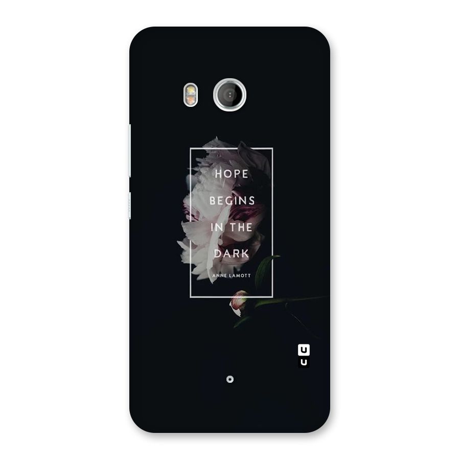Dark Hope Back Case for HTC U11