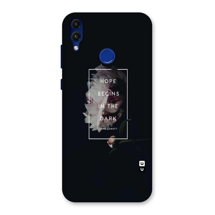 Dark Hope Back Case for Honor 8C