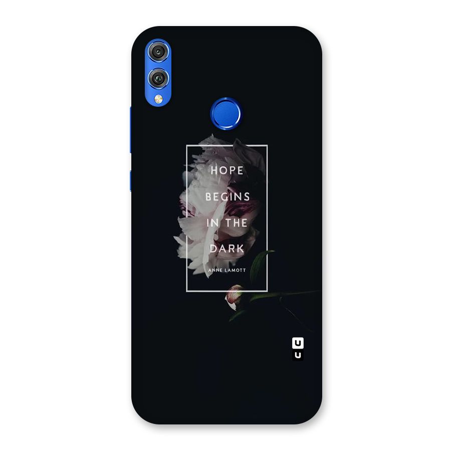 Dark Hope Back Case for Honor 8X
